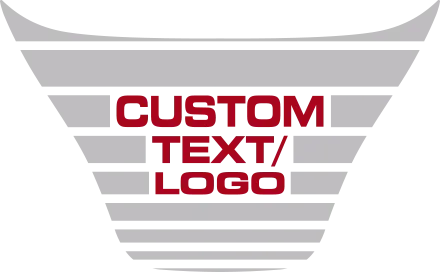 SRT Hellcat / SRT 392 / R/T Scat Pack Power Bulge Hood Intake Blackout Graphic Design Style 07