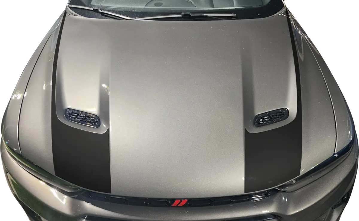 BUY and CUSTOMIZE Dodge Hornet - Hood Side Hockey Stripes Decal Graphics